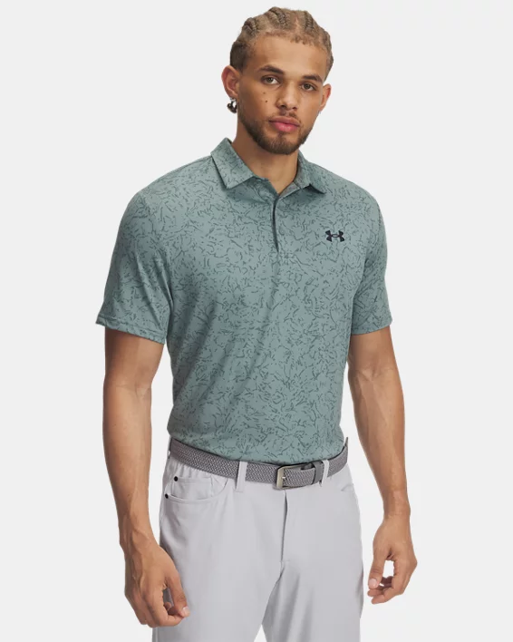 UA Playoff 3.0 Printed Mens Polo